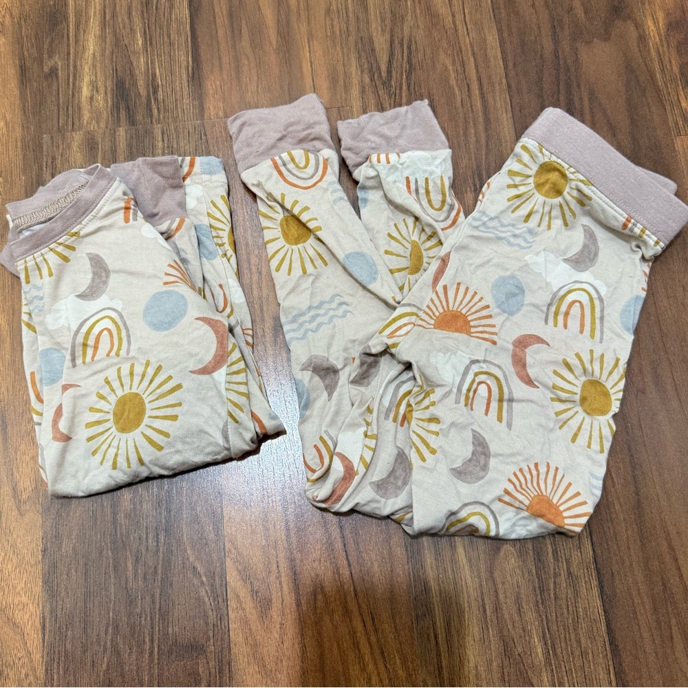 Little Sleepies Mauve Sunset Bamboo Pajamas